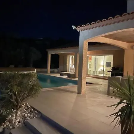 Villa Cameron Piscine Climatisation Vue Pour 8 Fitou