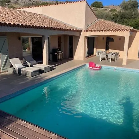 Cameron Piscine Climatisation Vue Pour 8 Villa Fitou