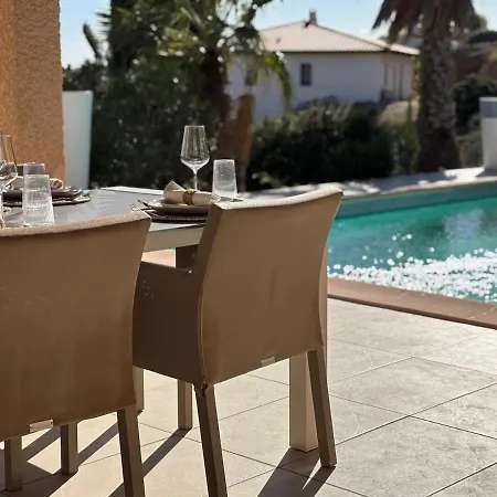 Cameron Piscine Climatisation Vue Pour 8 * Fitou
